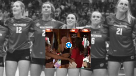 nebraska volleyball team leaked|UW